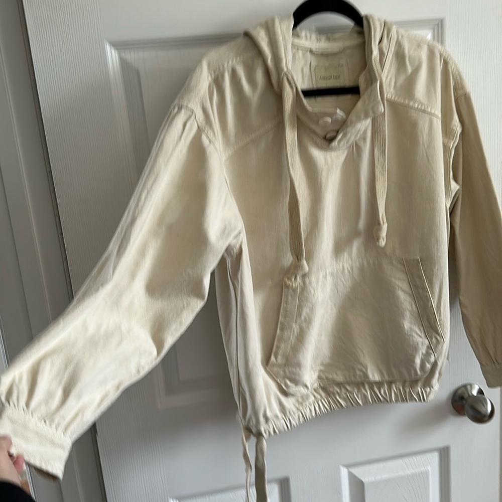 American Eagle extra small pullover, crop hoodie 100% cotton